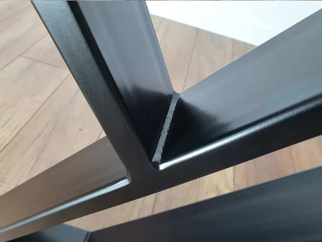 mesa de comedor Patas de mesa de comedor de acero 