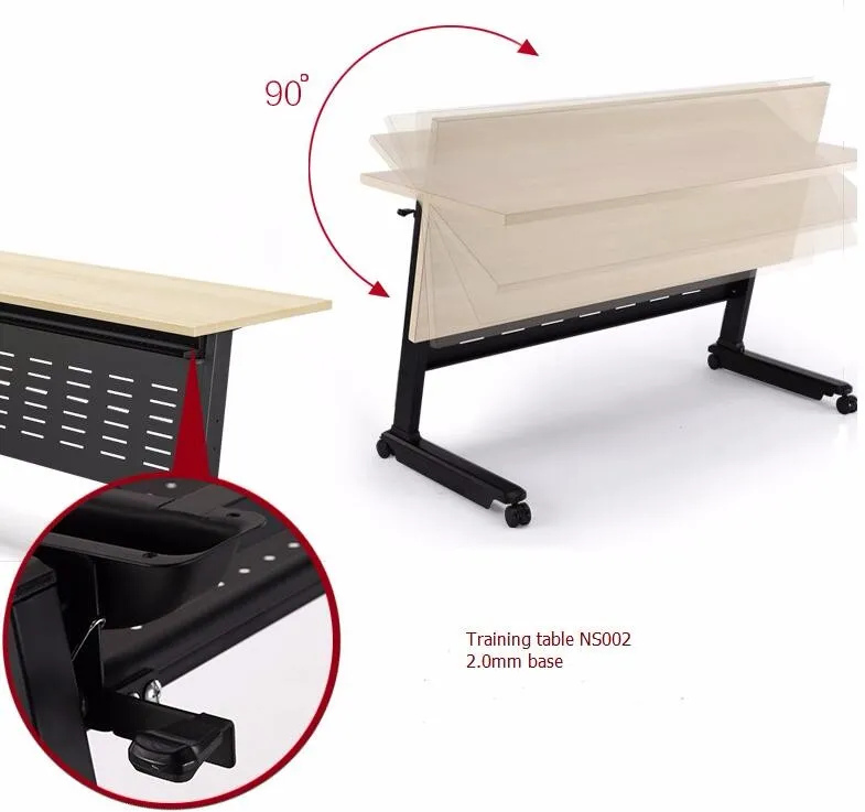 plegable de metal ajustable de alta calidad Outlet de f&aacute;brica Marco de mesa plegable de metal ajustable de alta calidad 