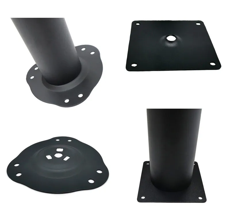 28 pulgadas Patas de mesa de metal ajustables 