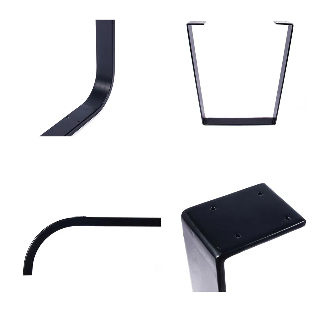 Venta al por mayor Venta de muebles modernos industriales personalizados Patas de mesa de escritorio cuadradas trapezoidales Venta al 