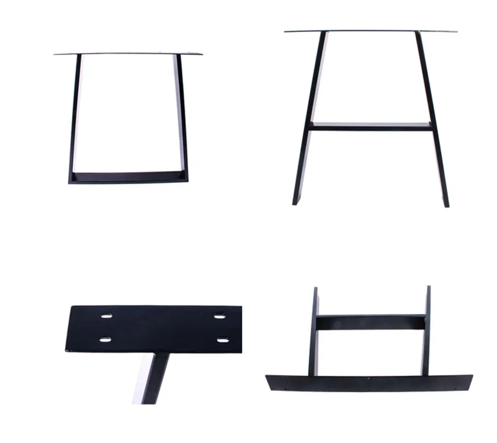 Fabricante de patas de mesa en forma de U de metal y hierro para caf&eacute; en forma de U 