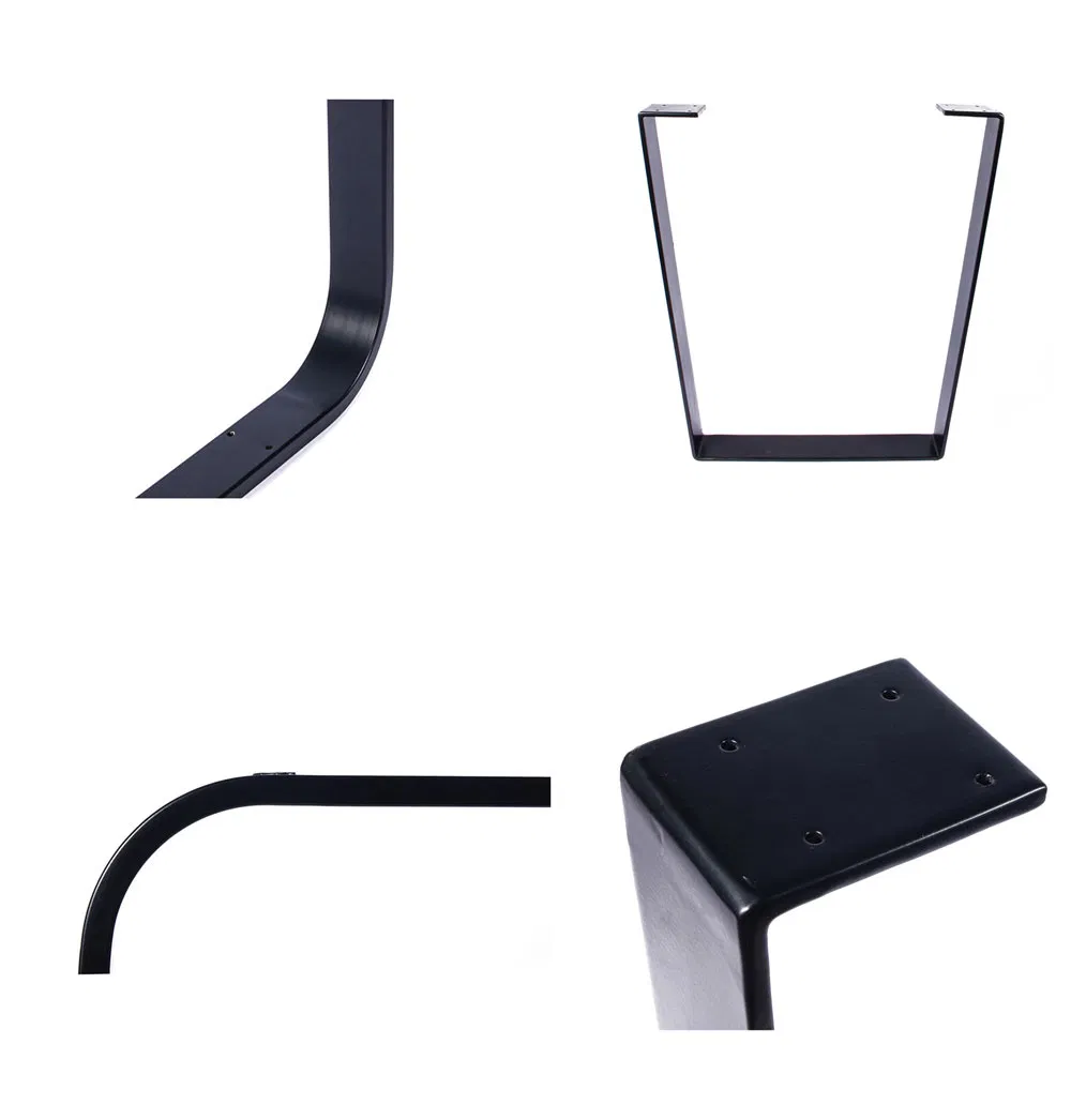 Fabricante de muebles est&aacute;ndar, patas de mesa cuadradas de acero, metal, 