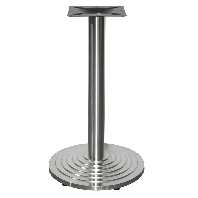 Base de mesa de restaurante con escal&oacute;n compuesto revestido de 