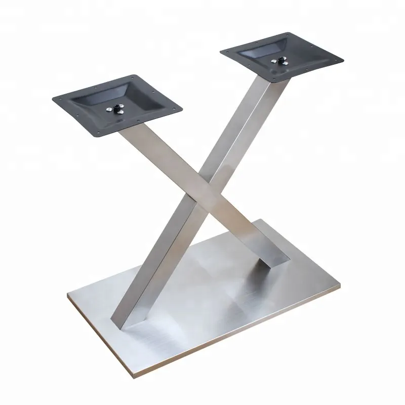 patas para muebles de metal, base de mesa Tubo conciso en forma de 