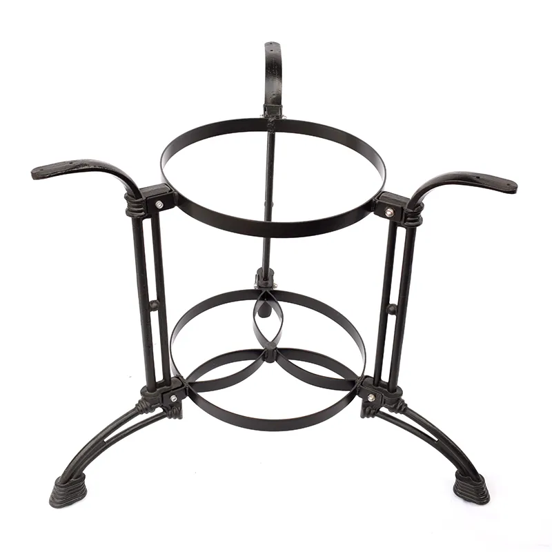 Patas de mesa de hierro fundido ornamental 