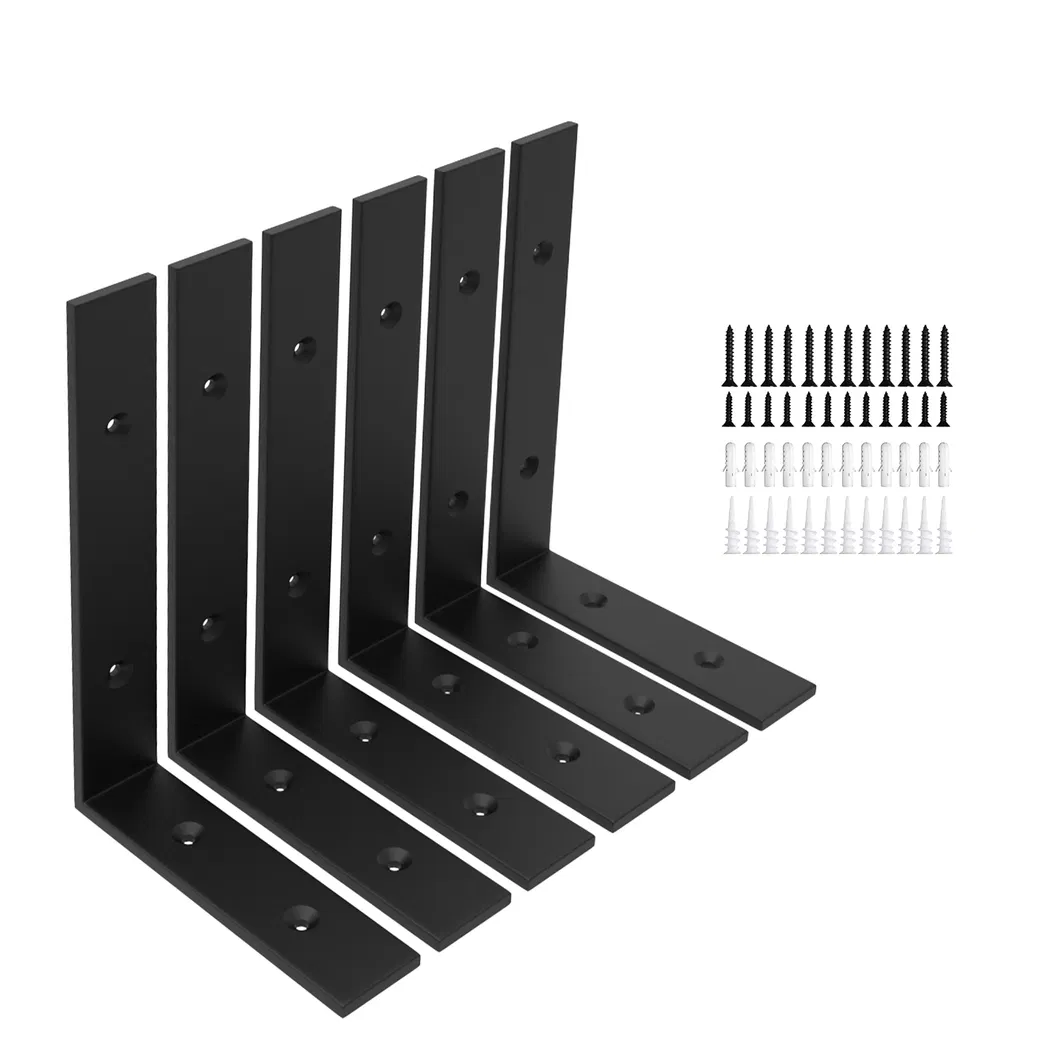 forma de L Estantes de pared de madera Soportes Cocina Precio &Aacute;ngulo de 90 grados en forma de L Estantes de pared de madera 