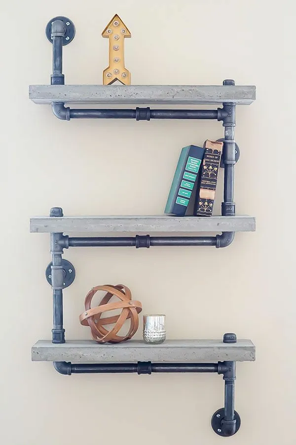 de tubo r&uacute;stico, toallero de montaje en pared, toallero de ba&ntilde;o, 