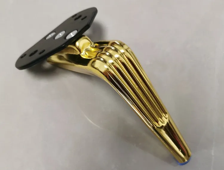Patas de sof&aacute; de lat&oacute;n Patas de cama de metal dorado Patas de sof&aacute; de lat&oacute;n 