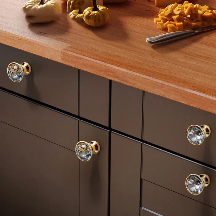 perilla de puerta de cristal, herrajes para muebles, armario, cocina, caj&oacute;n, manija de vidrio, tiradores de gabinete, perilla de puerta de cristal 