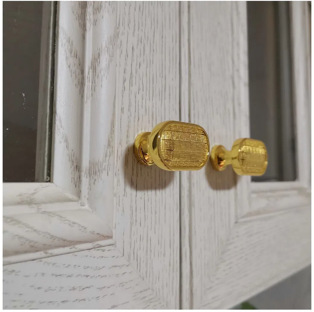 Manija de caj&oacute;n de puerta de gabinete Manija de aleaci&oacute;n de zinc de un solo orificio Manija de caj&oacute;n de puerta de gabinete 