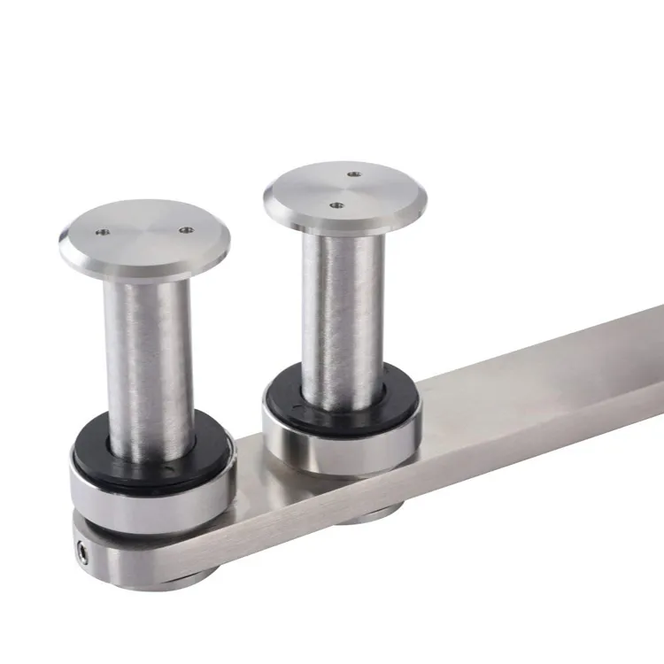 para colgar Armario Ss Hardware para puertas corredizas de granero Sistema de barandilla para colgar Armario Ss Hardware para puertas corredizas de granero Sistema 
