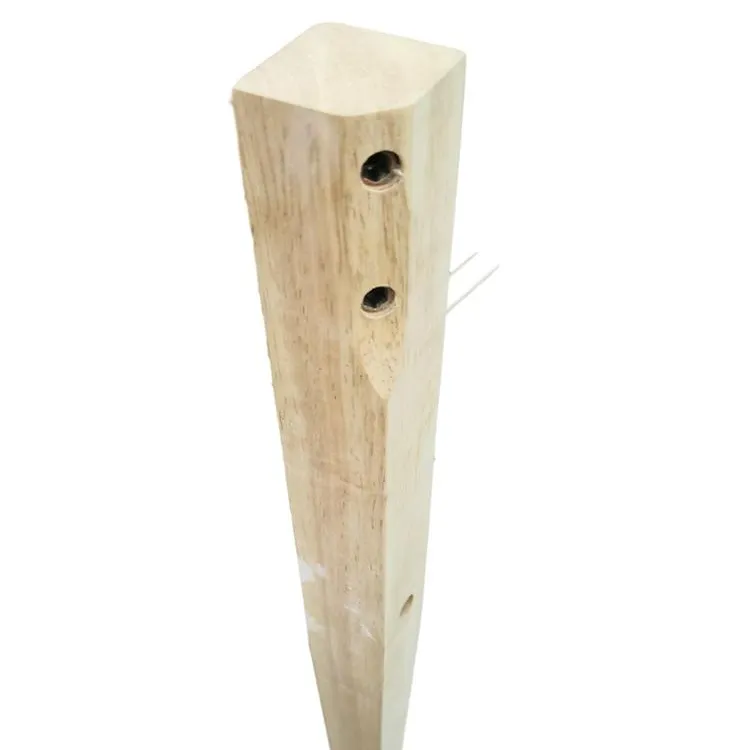 solid wood furniture legs Резиновая деревянная незаконченная ножка для стула Ножка