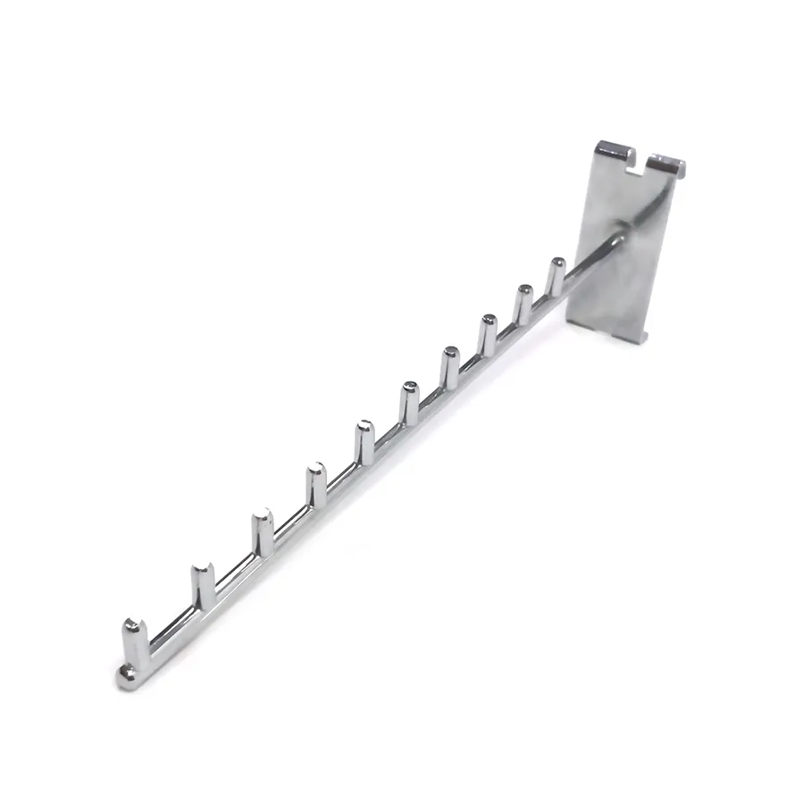 colgar Tienda de ropa Accesorios convenientes Pantalla de alambre de metal para pared de rejilla 