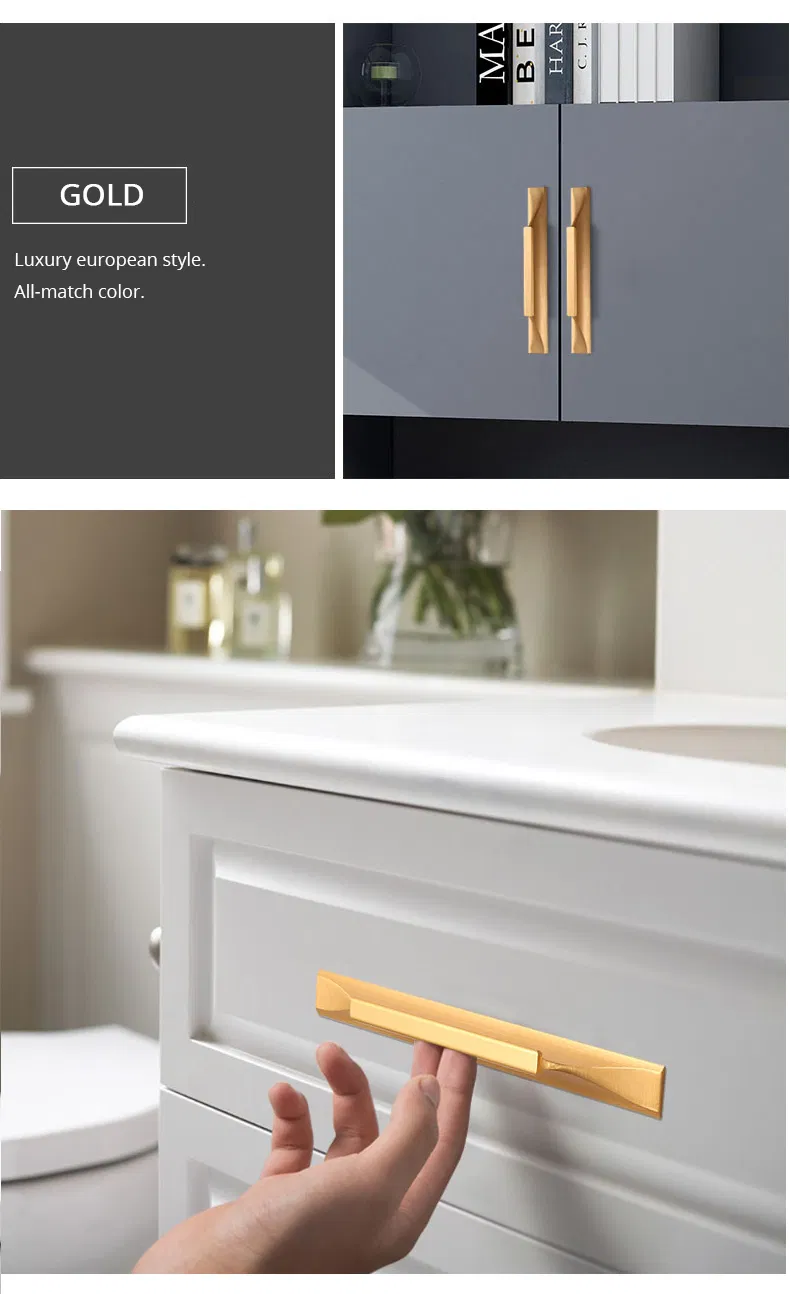 simples modernos Tiradores de armario de puerta de muebles en forma de T Tiradores de armario de aleaci&oacute;n de aluminio simples modernos Tiradores de 
