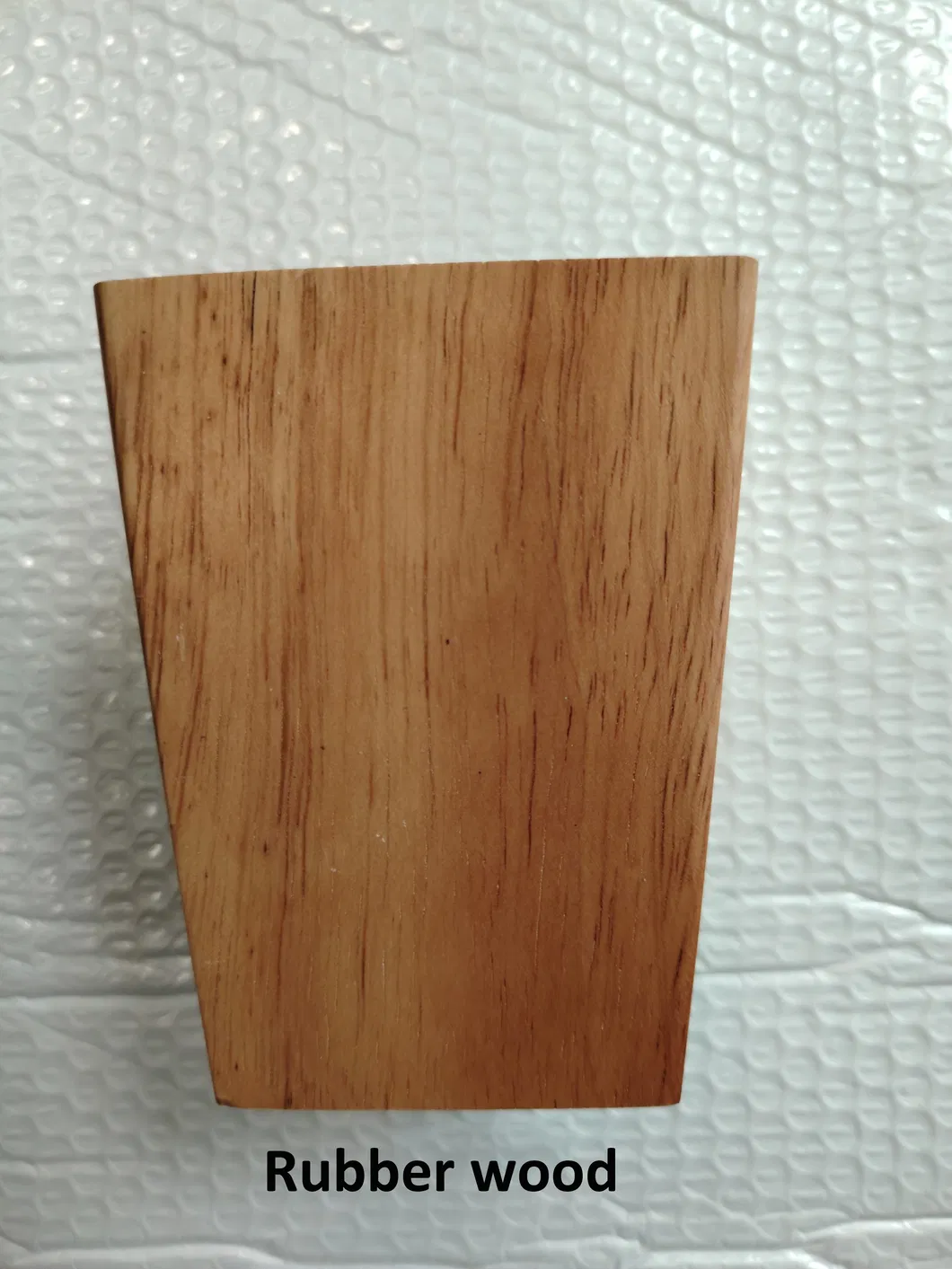 Patas de madera maciza talladas Patas de muebles de madera maciza natural c&oacute;nicas largas cuadradas 