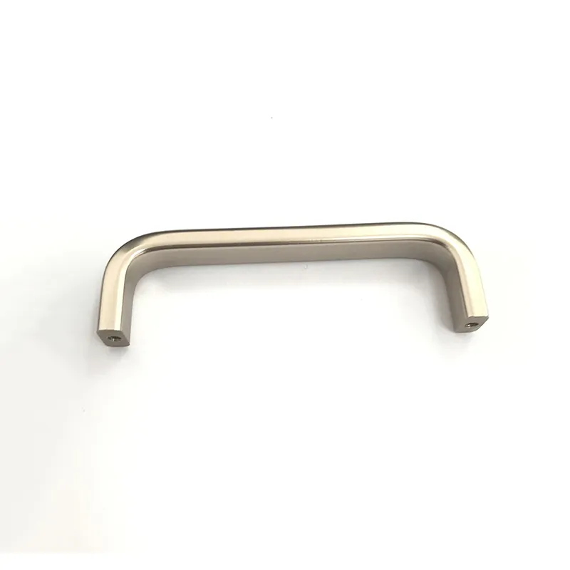 Perfil de aleaci&oacute;n de aluminio para muebles, gabinete de cocina, manija curvada en forma de U 