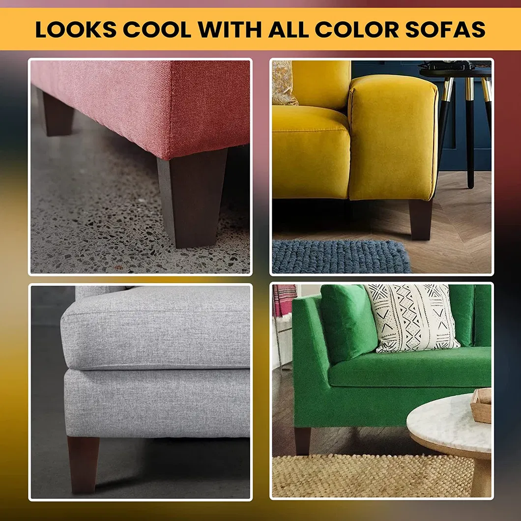 4 Uds., patas de sill&oacute;n, patas de 