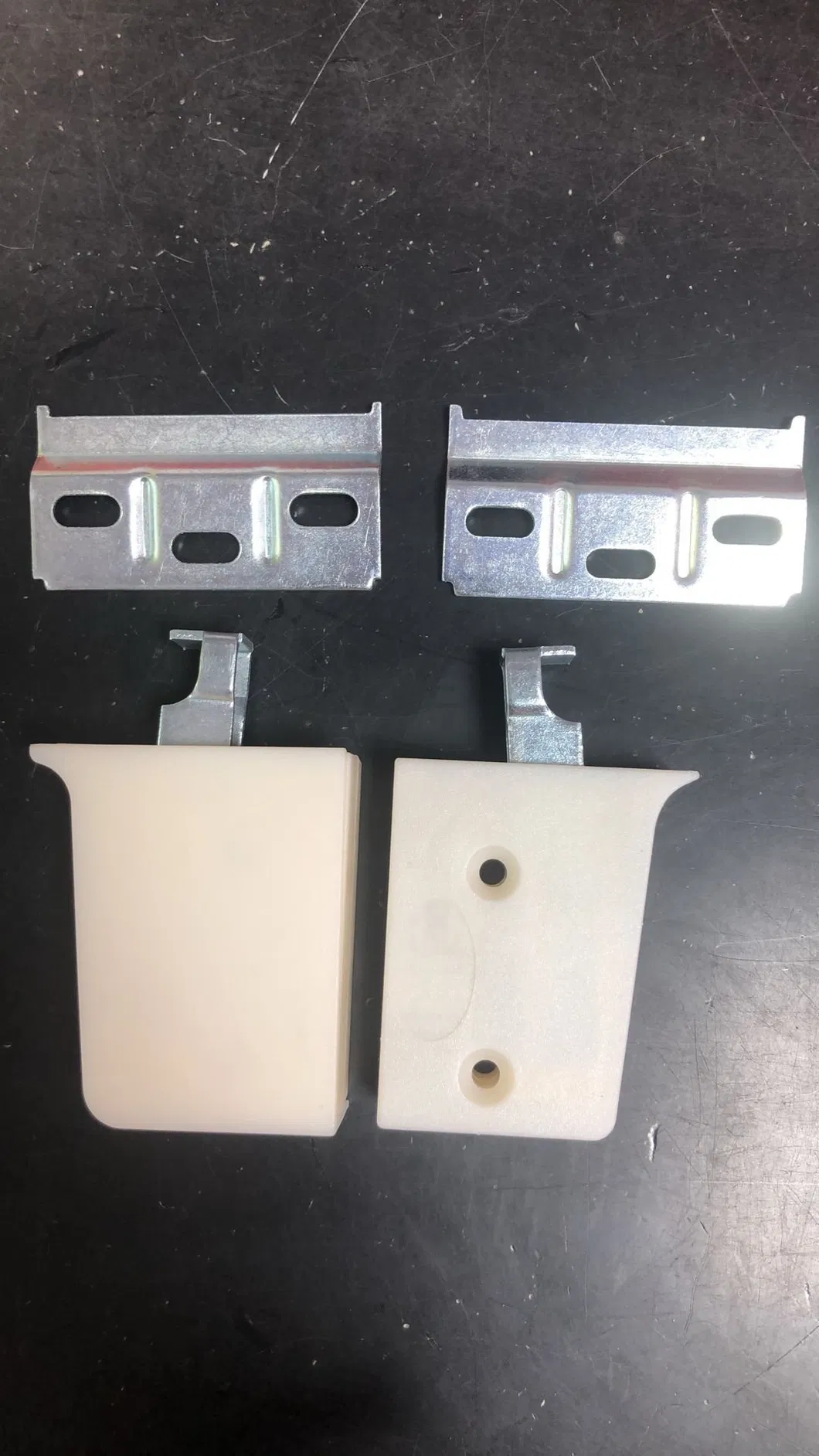 Hardware, soportes de pared para armario de cocina, colgador de gabinete, cubierta de pl&aacute;stico, soporte para colgar visible 