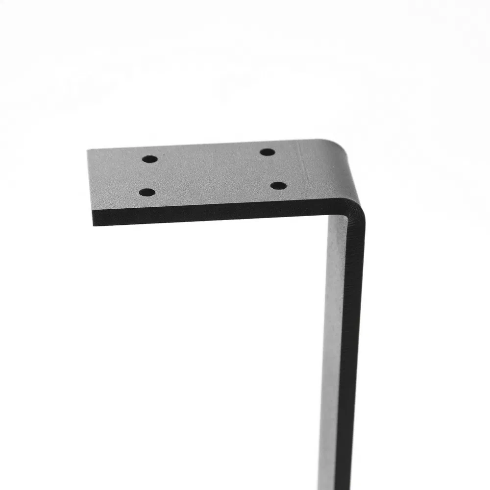 Patas de mesa de muebles de estilo moderno Patas de tocador de metal doblado Patas de mesa 