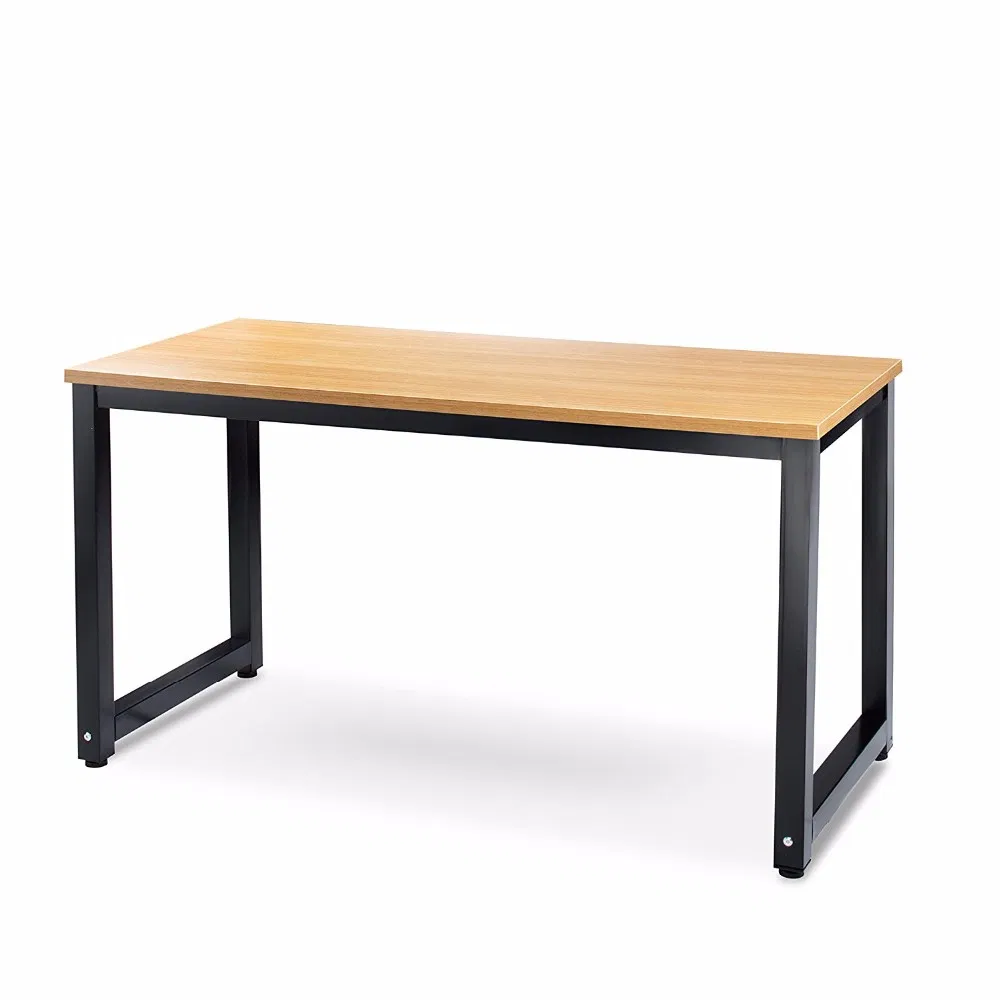 de oficina moderno, mesa de comedor para computadora port&aacute;til, marco de mesa de acero