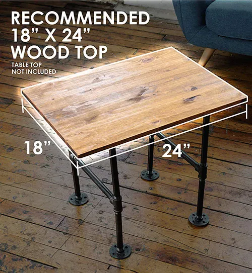 Muebles DIY Tubos de metal industriales Patas de mesa Muebles DIY Tubos de metal 