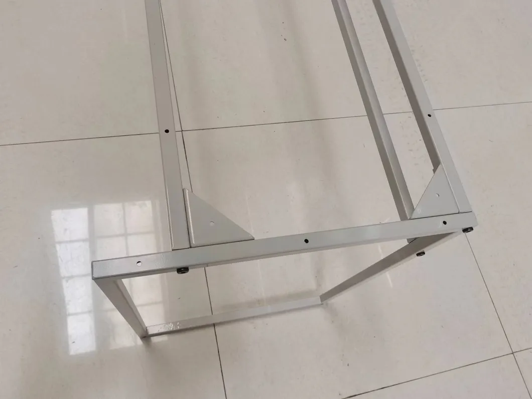 restaurante de metal Patas de mesa cuadradas Marco de mesa desmontable Patas de marco de mesa separadas desmontadas Patas de escritorio de oficina Patas de mesa de comedor 