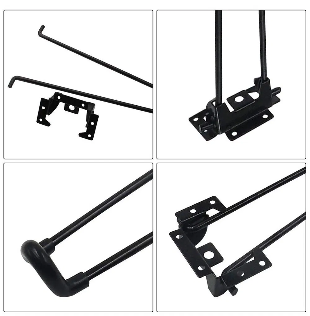 acero port&aacute;til hacer horquilla de metal plegables patas de mesa 