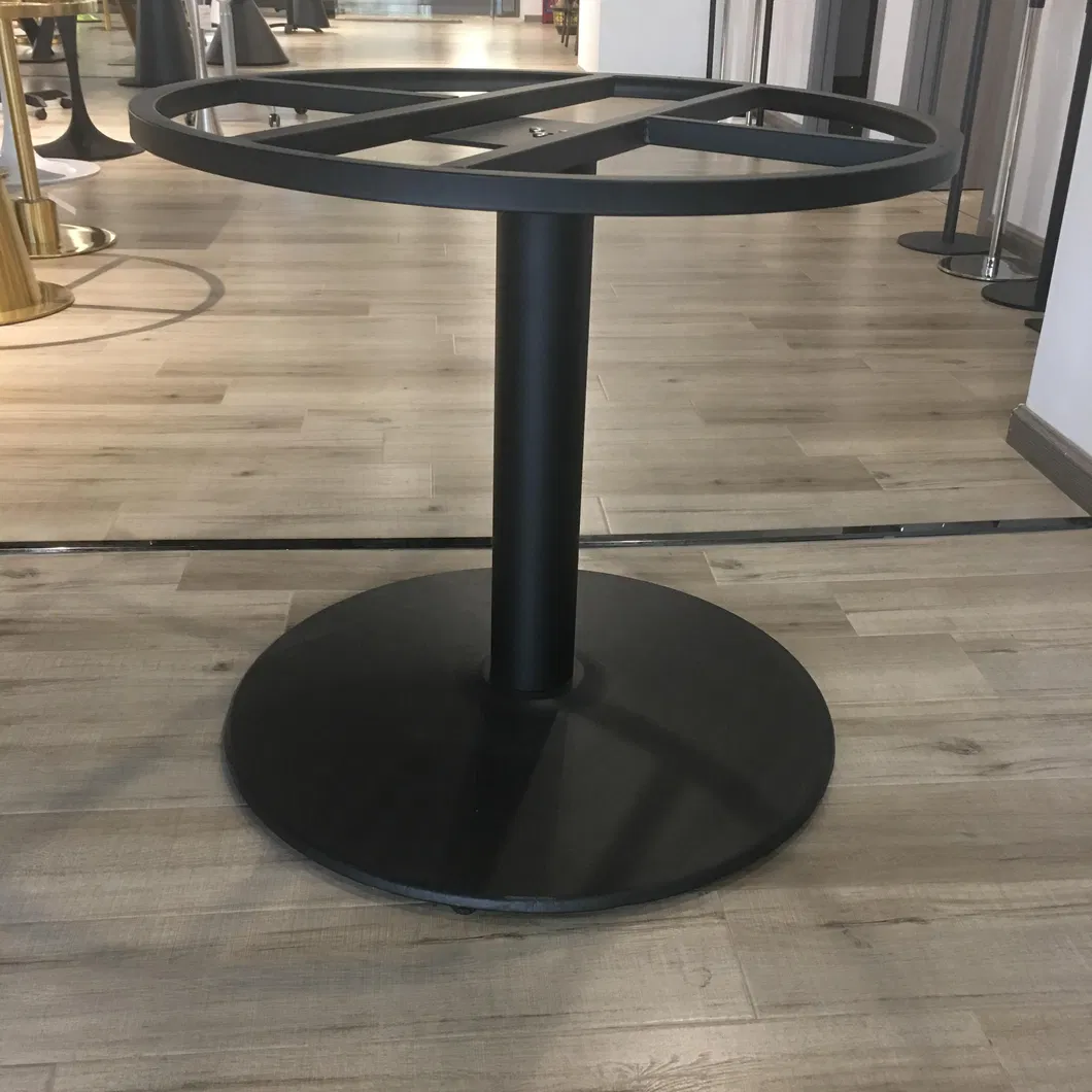 personalizada de hierro fundido Disponible Base de mesa superior &uacute;nica personalizada de 