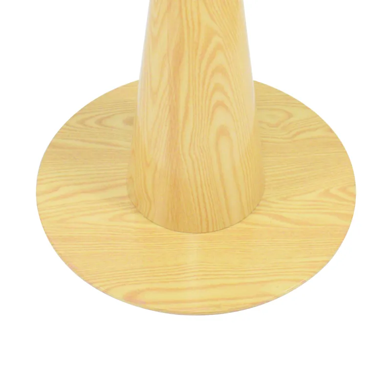 redondas de color madera de 28 pulgadas para las ventas Patas de mesa de restaurante para muebles industriales redondas de color madera de 28 pulgadas para las ventas 