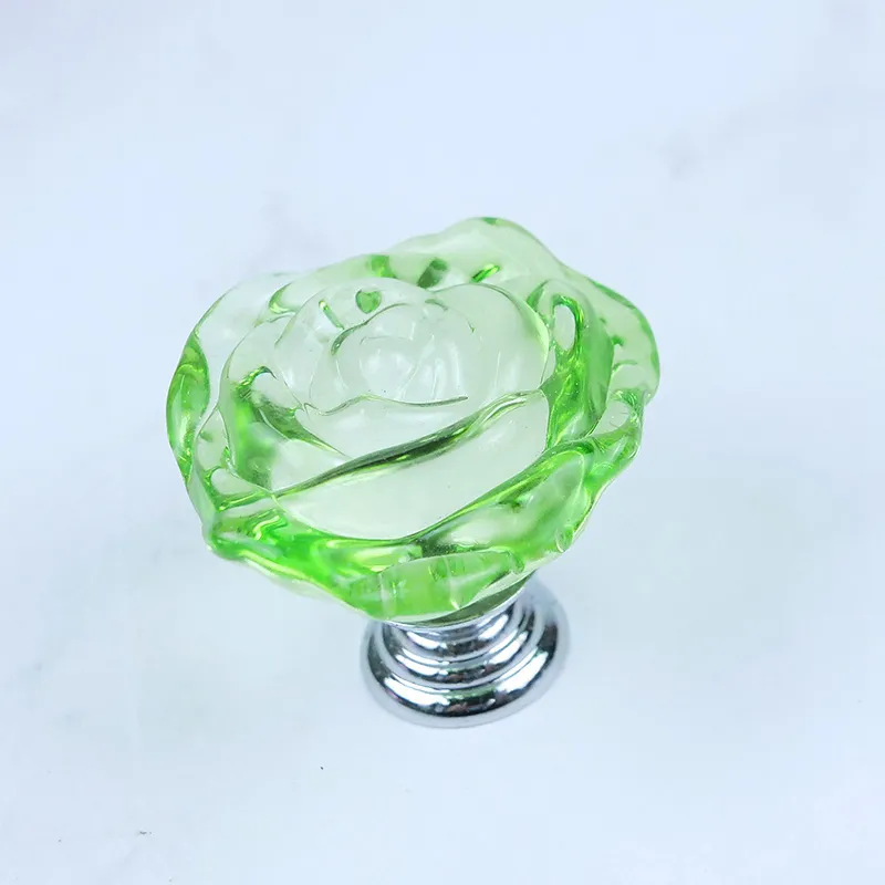 del gabinete de cristal Perilla de cocina con forma 