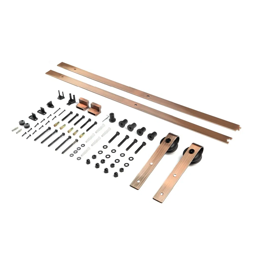 промышленных раздвижных дверей сарая для деревянных дверей Комплект 