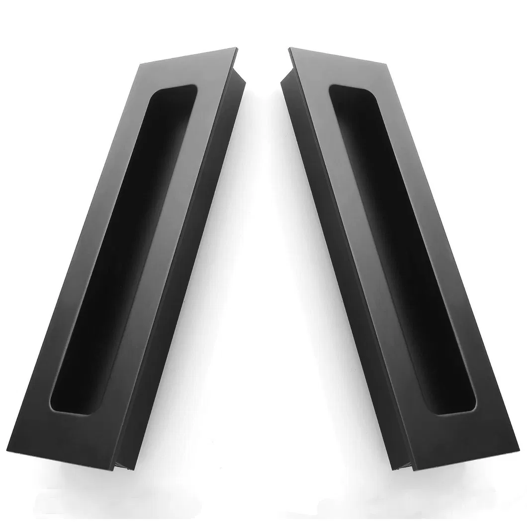 empotrados Armario empotrado rectangular negro Tirador empotrado Tirador oculto Tiradores empotrados 