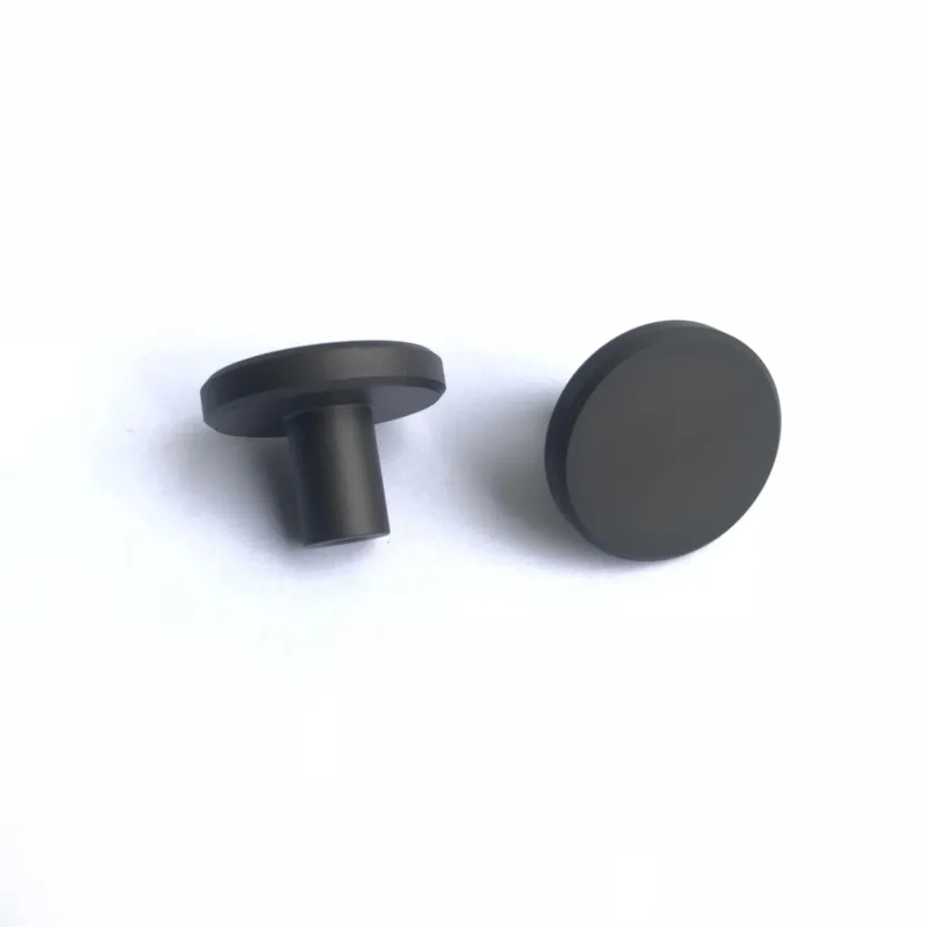 de cocina negro mate de aluminio 
