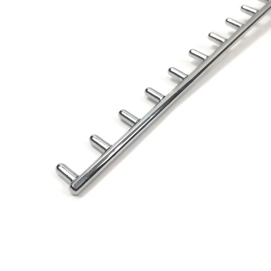 Tienda de ropa Accesorios convenientes Pantalla de alambre de metal para pared de rejilla Gancho de malla para colgar 