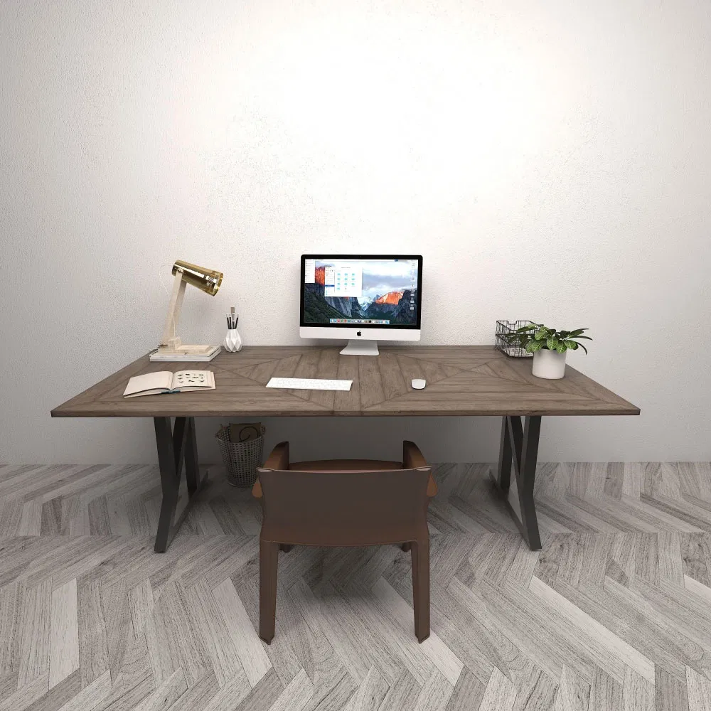 grande de hierro de estilo moderno, patas de mesa de sala de estar Soporte de mesa grande de hierro de estilo moderno, 
