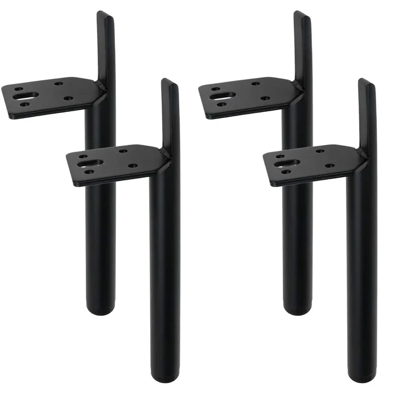 Gran oferta de pies para muebles, patas de sof&aacute; y mesa cromadas de estilo industrial, 