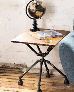 Muebles DIY Tubos de metal 