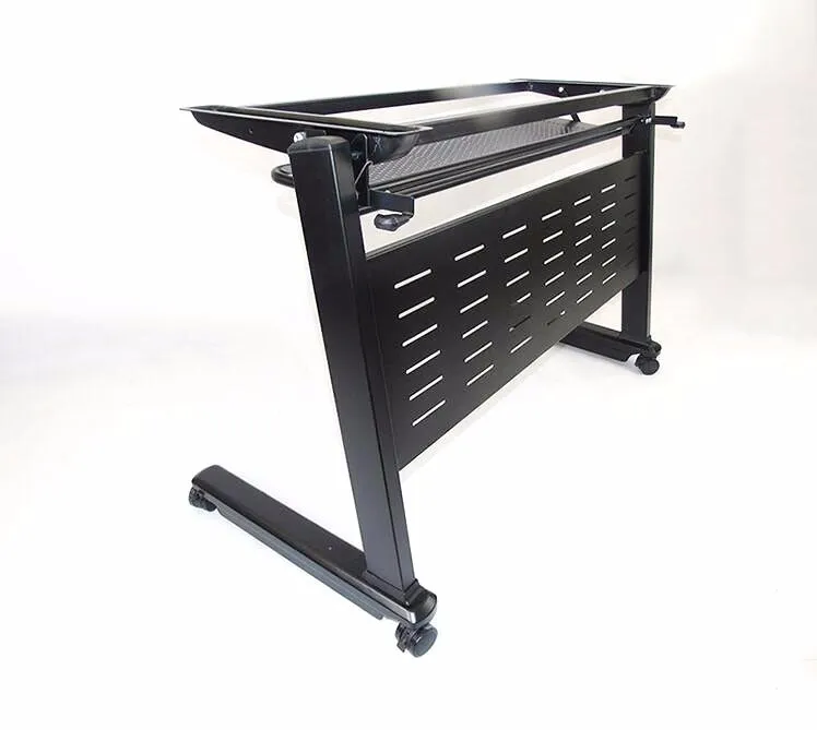 Outlet de f&aacute;brica Marco de mesa plegable de metal ajustable de alta calidad 